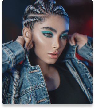 Natural Hair Cornrow Preview