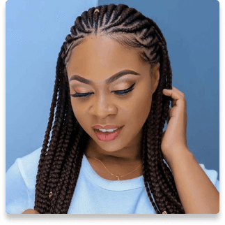 Natural Hair Cornrow Preview