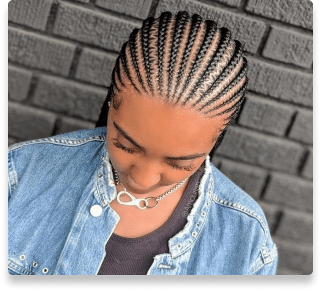 Cornrow Updo Preview